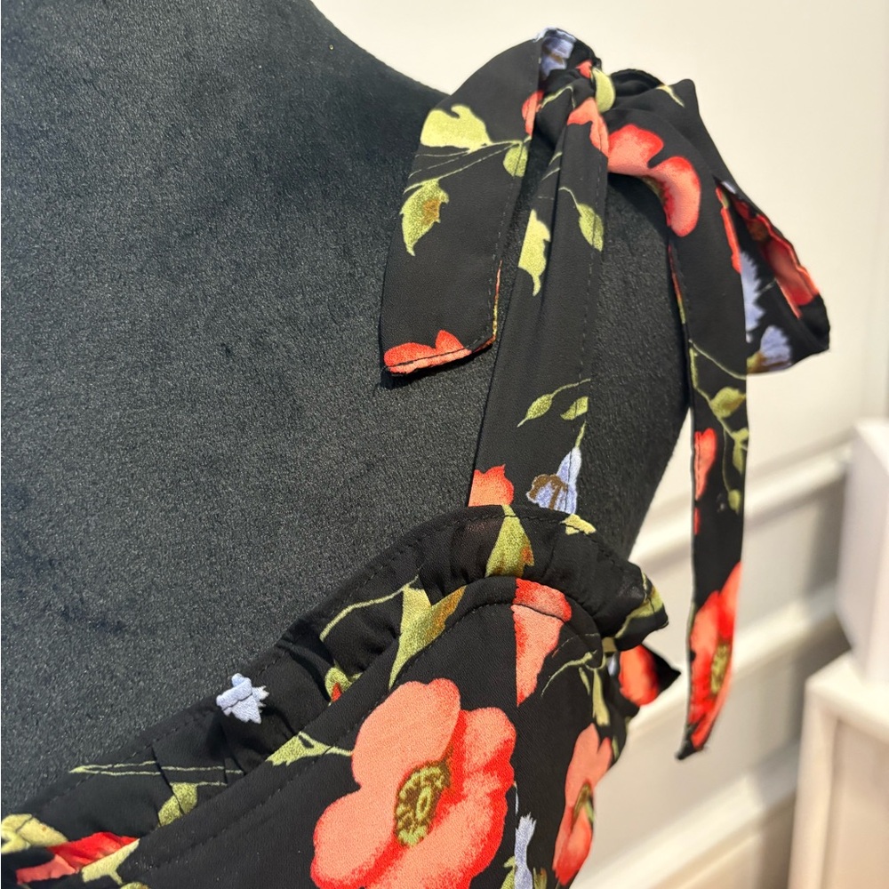 Forever21 Ruffled Floral Spring Mini Dress - Picture 9 of 10